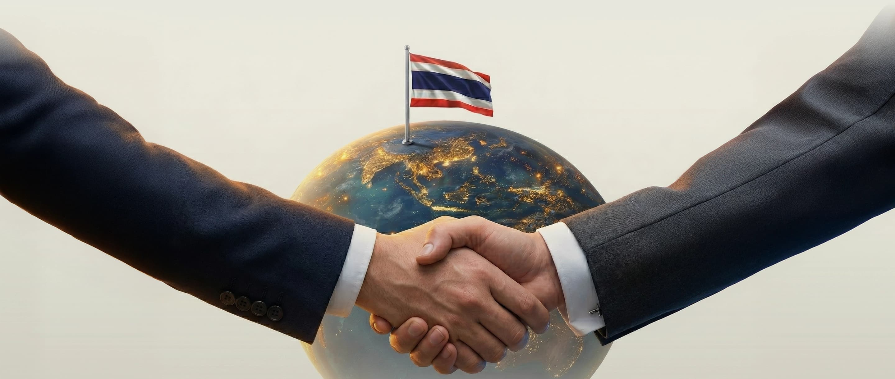 global partnerships welcome banner