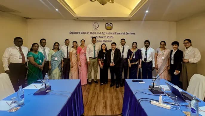 BAAC Welcomes Delegation from People’s Bank of Sri Lanka for Exposure Visit on Agricultural and Rural Finance in Collaboration with APRACA CENTRAB