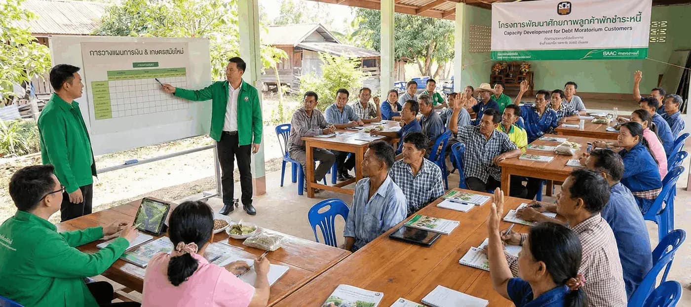 โครงการเสริมสร้างความรู้ทางการเงินและดิจิทัลสำหรับลูกหนี้แก้หนี้